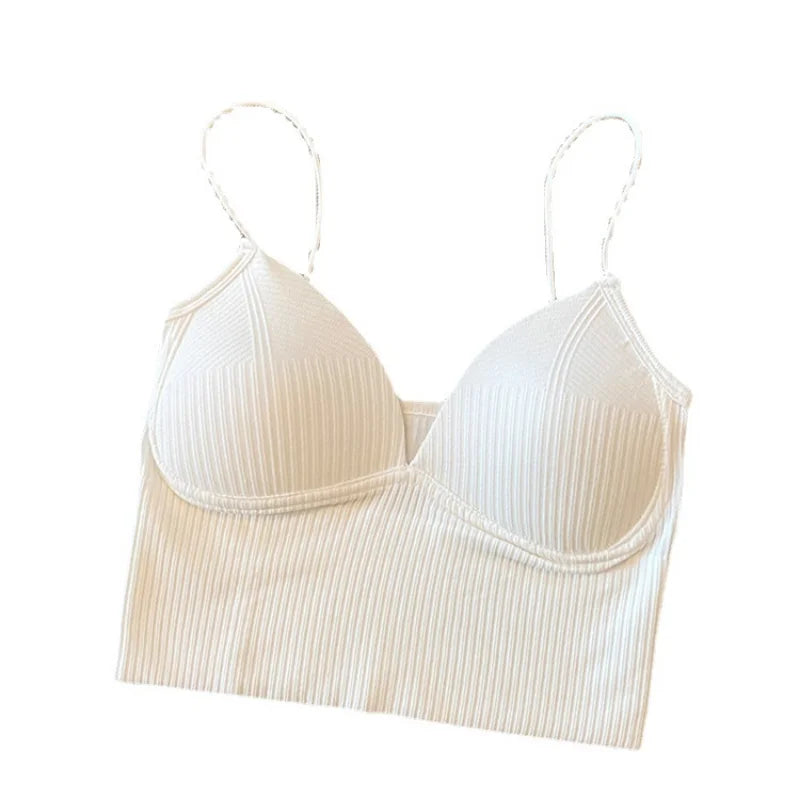 women's backless crop top