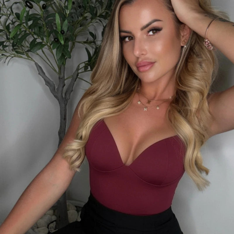 Elegant Backless Corset Top for Women | Multiple Colors