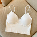 women's backless crop top