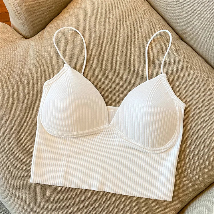 women's backless crop top