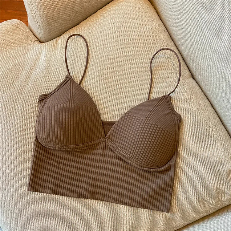 women's backless crop top