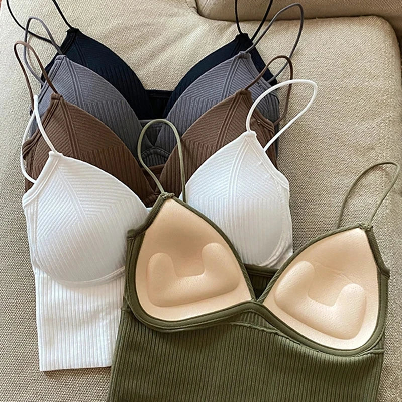 women's backless crop top