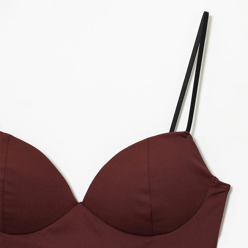 Elegant Backless Corset Top for Women | Multiple Colors