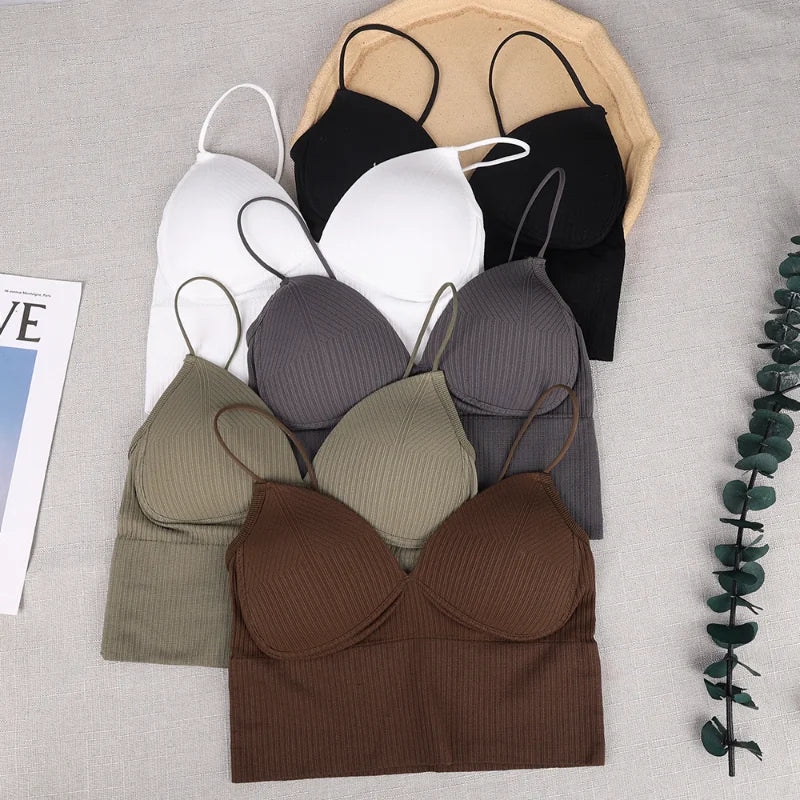 women's backless crop top